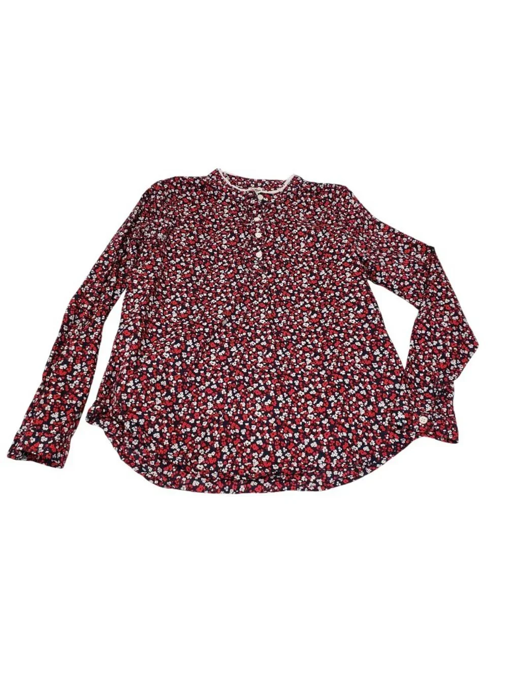 OshKosh Bgosh Girls Floral Long Sleeve Top Size 8
